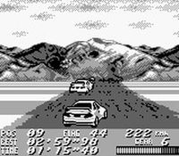 une photo d'Ã©cran de V-Rally Championship Edition sur Nintendo Game Boy